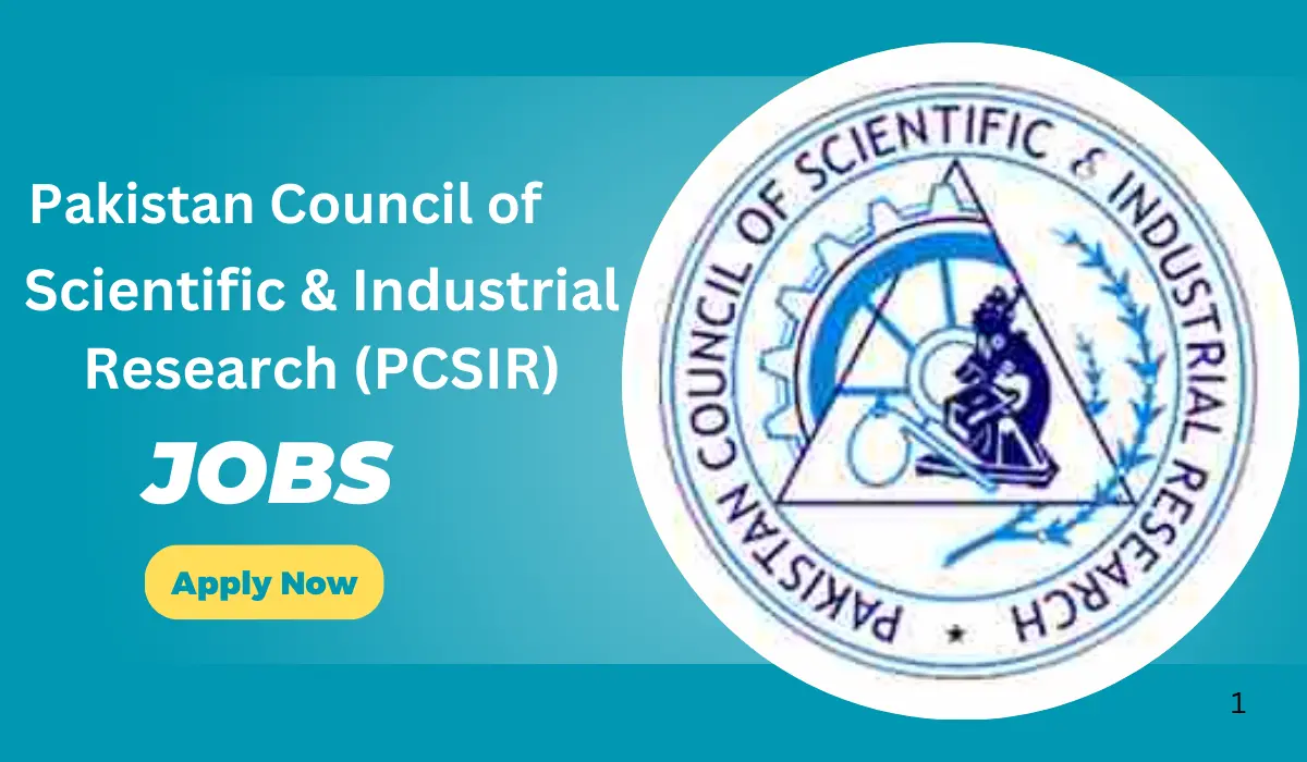 Pakistan Council of Scientific and Industrial Research PCSIR Jobs 2024 - Online Apply