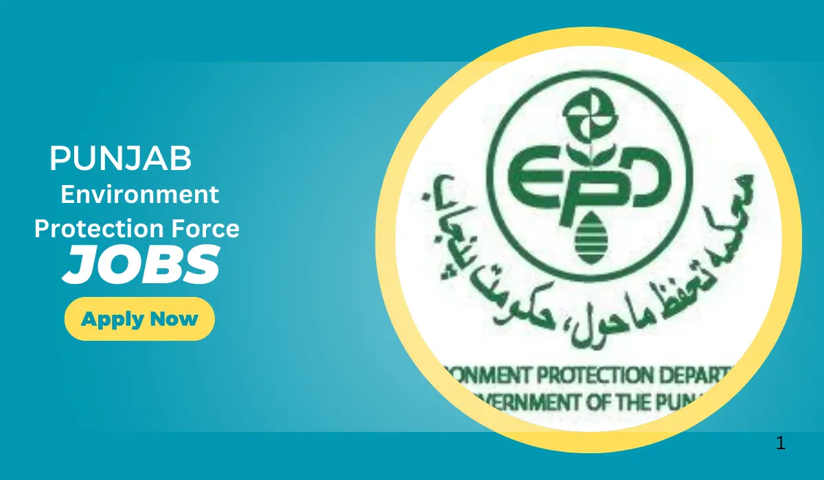 Punjab Environment Protection Force Jobs 2024 - Online Apply