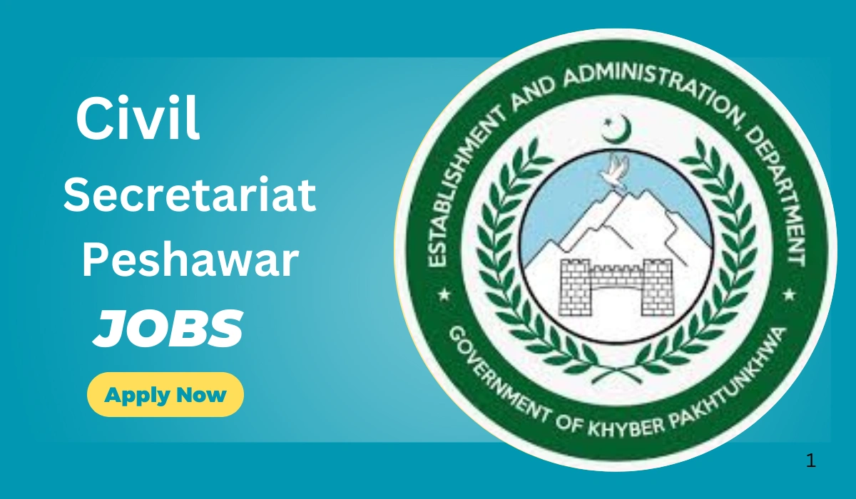 Civil Secretariat Peshawar Jobs Online Apply