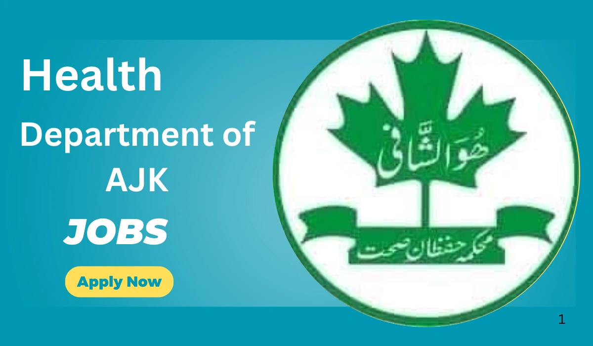 Health Department of AJK Jobs Online Apply