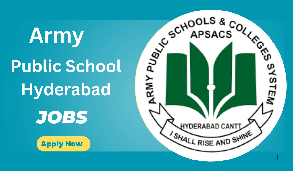 Army Public School Hyderabad Jobs