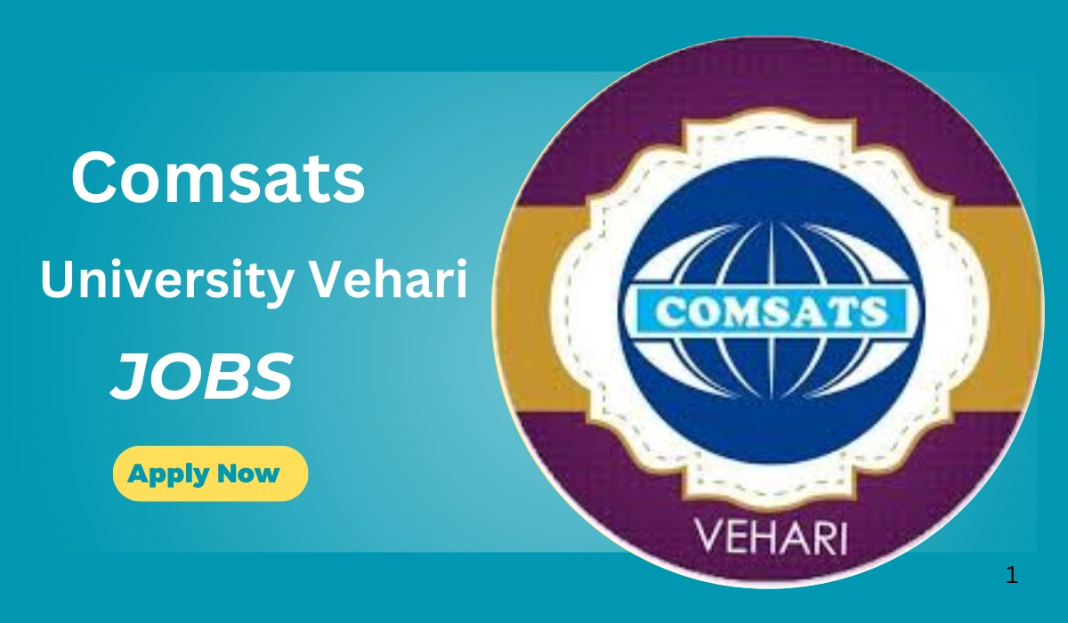 Comsats University Vehari Jobs