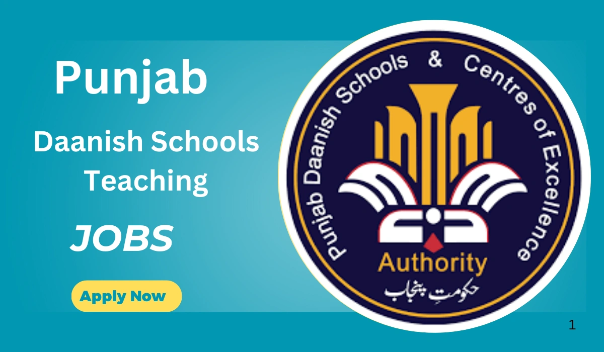 Punjab Daanish Schools Teaching Jobs